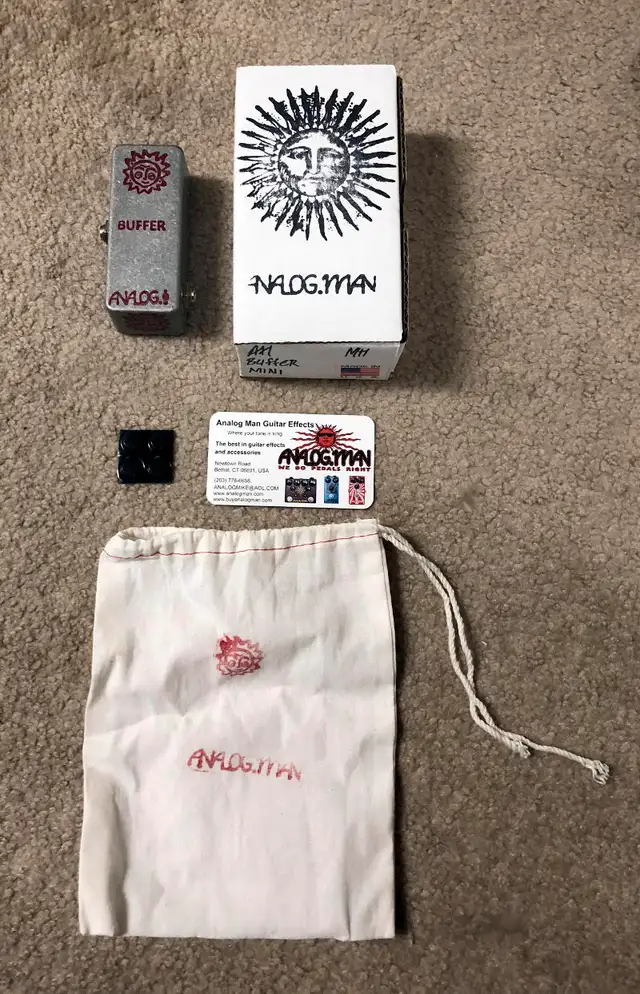 Analogman Buffer Pedal with Box62864362397697122