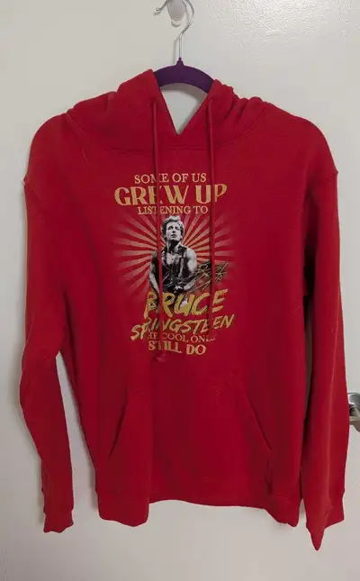 Brand New Fleece Bruce Springsteen Hoodie - Size Medium, View more