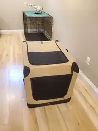 Travel crate medium size dog