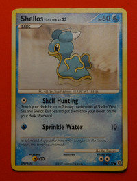 Carte de Pokemon / pokemon card / 2007 Shellos 106/132