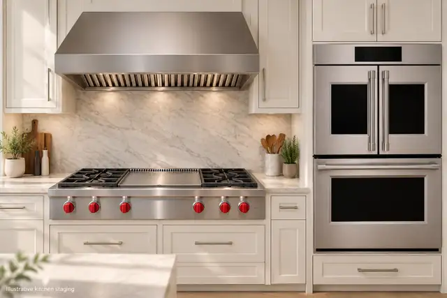 LUXURY KITCHEN APPLIANCE PACKAGE – NEW, NEVER INSTALLED