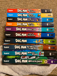 Dog Man series - Hardcover books