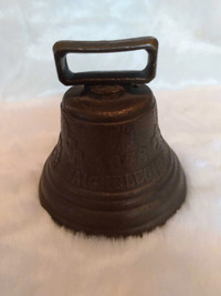 Antique brass bell