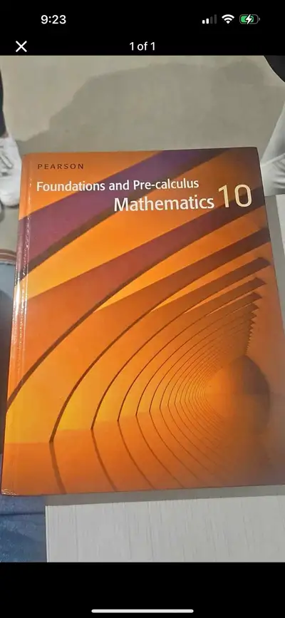Math 10 C textbook for only $100, View more