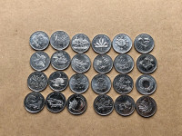 1999/2000 millennial quarter coin sets. 