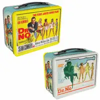 James Bond Dr. No Tin Tote Lunch Box in store!