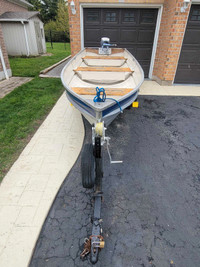 14 foot boat motor trailer