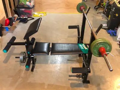 Bench Press with Weights, View more