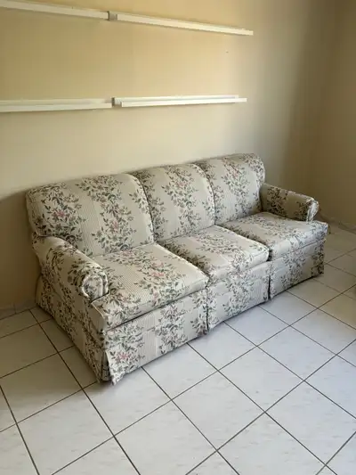 Floral Sofa and Loveseat, View more