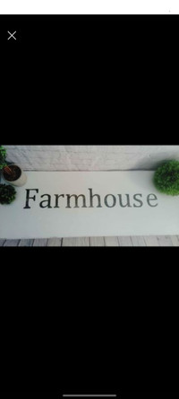 CUTEST Farmhouse Entry WAY or ANYWHERE Bench!!