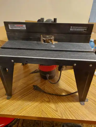 router with stand -Craftsman, View more