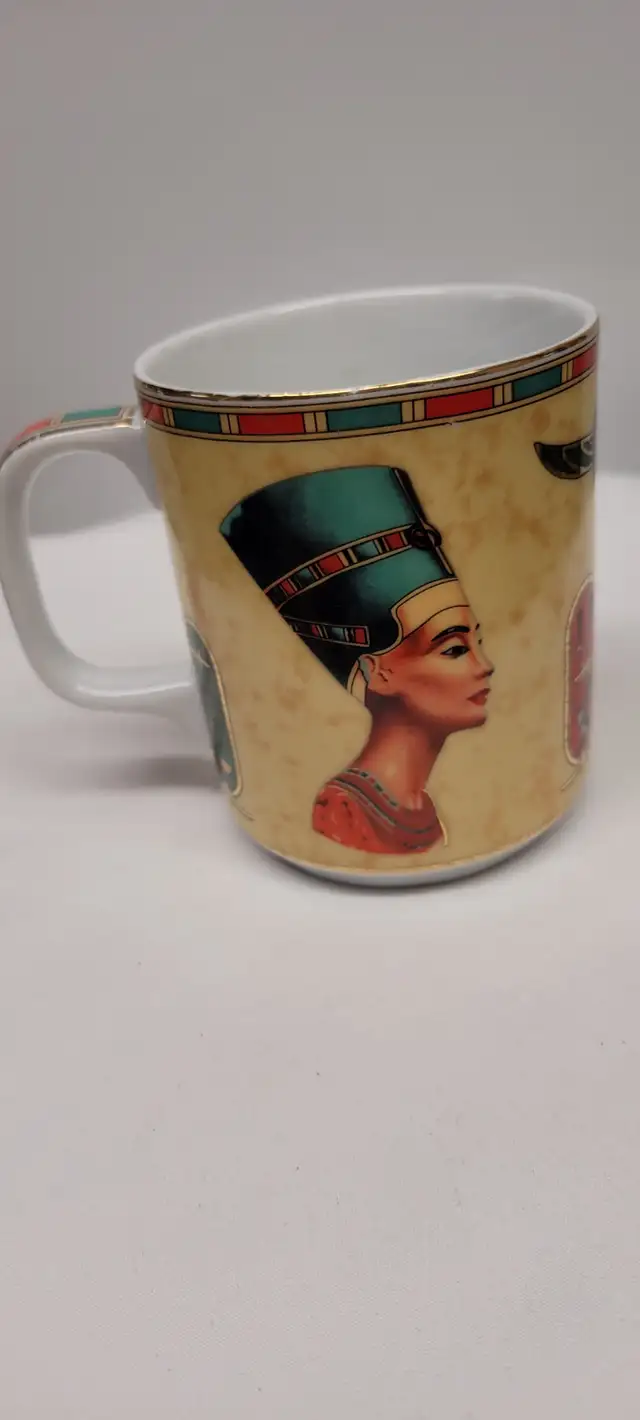 VTG Fathi Mahmoud Porcelain Egyptian Mug in Arts & Collectibles in Dartmouth - Image 4