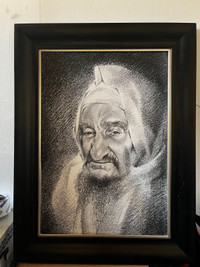 Baba Sali - giclee on canvas 
