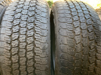 275/55/20 Goodyear wrangler tires 