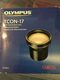 1.7x TCON-17 Olympus Tokyo Japan Teleconverter Lens $150