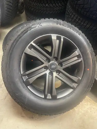 ❄️ F150 Winter Rim & Tire Sets – Ready to Roll for Winter! ❄️ Got your truck ready for the snow? We’...