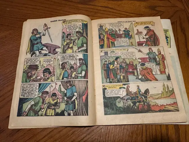 Classic Illustrated Comics, The Pied Piper, Knights of the Round in Comics & Graphic Novels in Kingston - Image 7