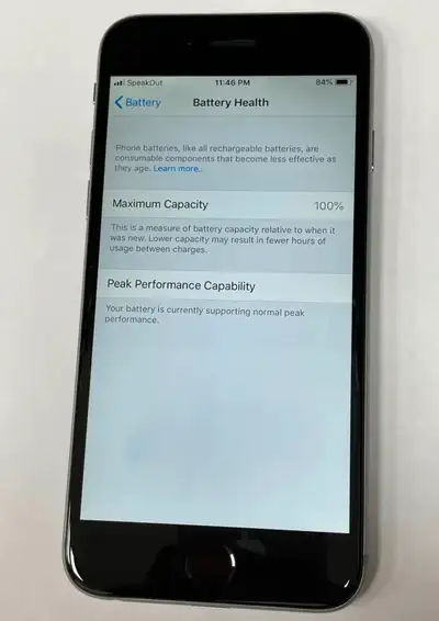 iPhone 6, VoLTE, 32 GB Unlocked - 0% battery, View more