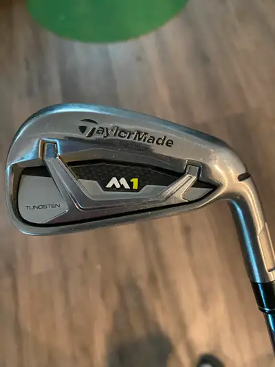 4-aw 8 clubs xp 95 stiff shafts , used 3 times 2 years just collecting dust ,excellent condition, pr...