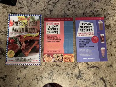 Famous Restaurant Recipe Cookbooks.  Set of 3, View more
