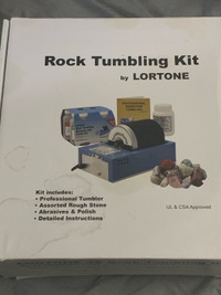 Rock tumbler kit