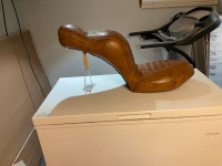 Antique motorcycle seat