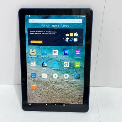 Amazon Fire HD 10” t76n2b tablet with protective case , View more