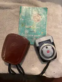 Exposure meter, General Electric vintage, Type PR-1 