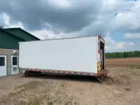 Truck box.