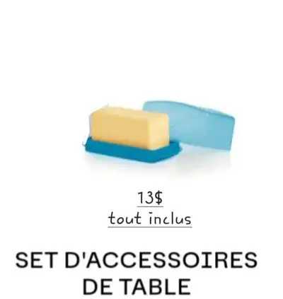 Beurrier  Tupperware neuf, View more