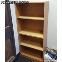 Wood Tone Bookshelf Bookcases, $100 - $200 each