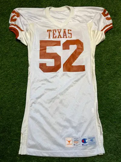 Team Issued Mical Padgett Texas Longhorns NCAA Football Jersey Size: 46 +4” length Condition: Team I...