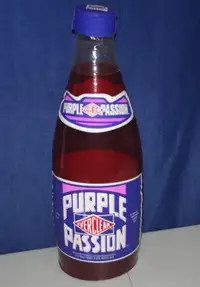 24" inflatable Purple Passion Display Bottle