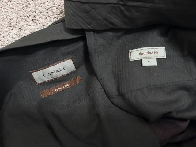 Canali Pants Impeccable 100% Wool 5-Pocket Pants Mens (~35x27) in Men's in Calgary - Image 6