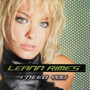 Music (Audio) CD, LeAnn Rimes, 'I Need You', 2001, View more