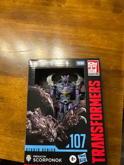 Transformers Studio Series 107 Scorponok, View more