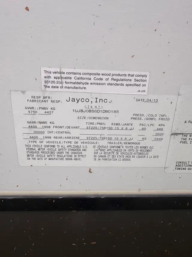 Jayco Eagle 316 RKDS in Travel Trailers & Campers in St. Albert - Image 6