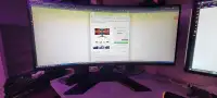 Gigabyte 34" Ultra Wide Curved Monitor
