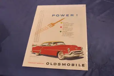 1953 Oldsmobile Super 88 Holiday Coupe Original Ad, View more