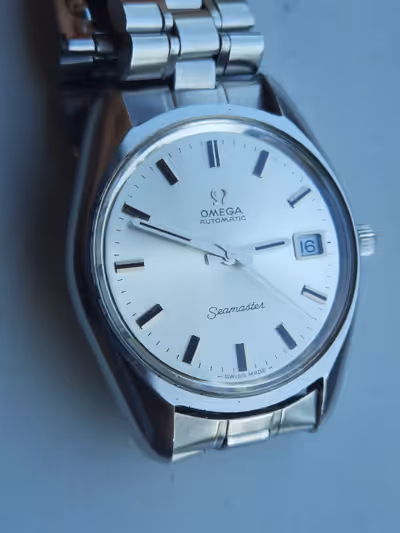 Vintage 1970's Omega Seamaster Date Men's Watch Mechanical / Automatic Case Size: 35 mm Lug Width: 1...
