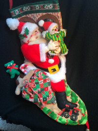 Christmas stockings, handmade, not from a kit