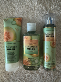 Bath&Body Works Cucumber Melon Gift Set! Brand new! Unopened!