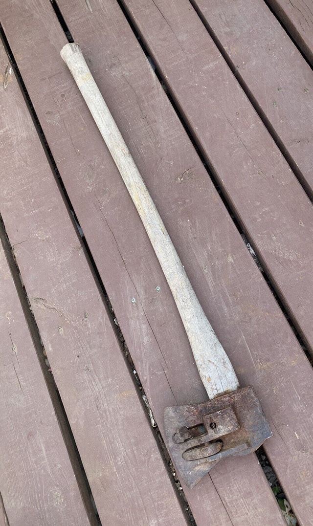 Chopper 1 Axe wood splitter spring loaded Hand tool Hand Tools St