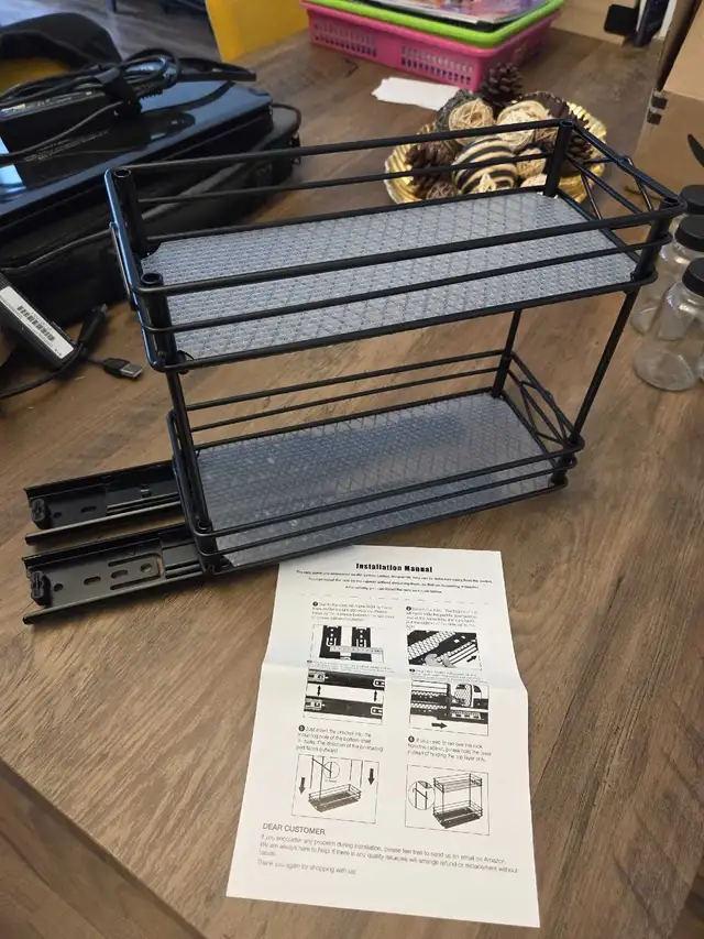 Spice racks and container jars
