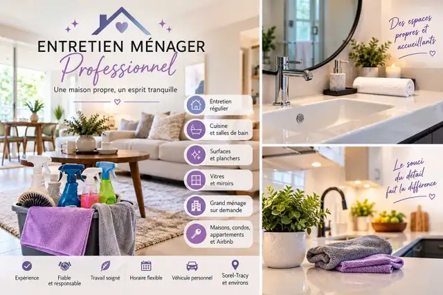 Residential Cleaning Service with Attention to Detail