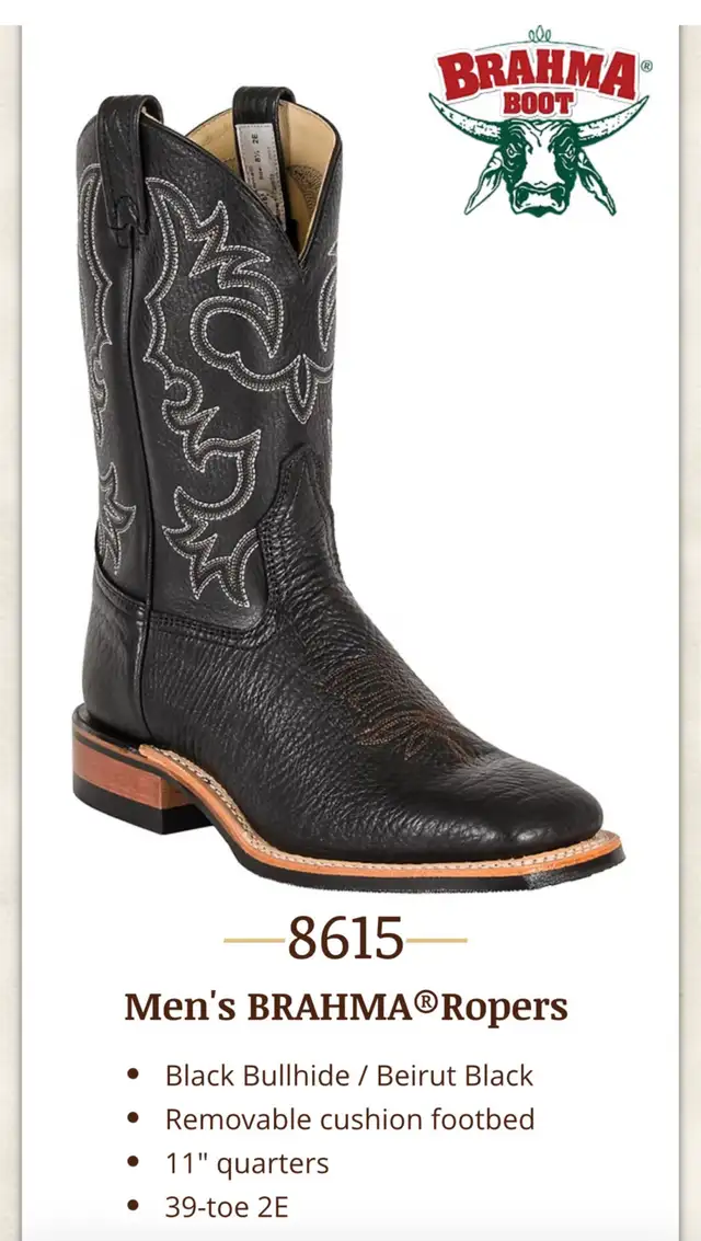 Men's Brahma Roper Boots628637336239371214