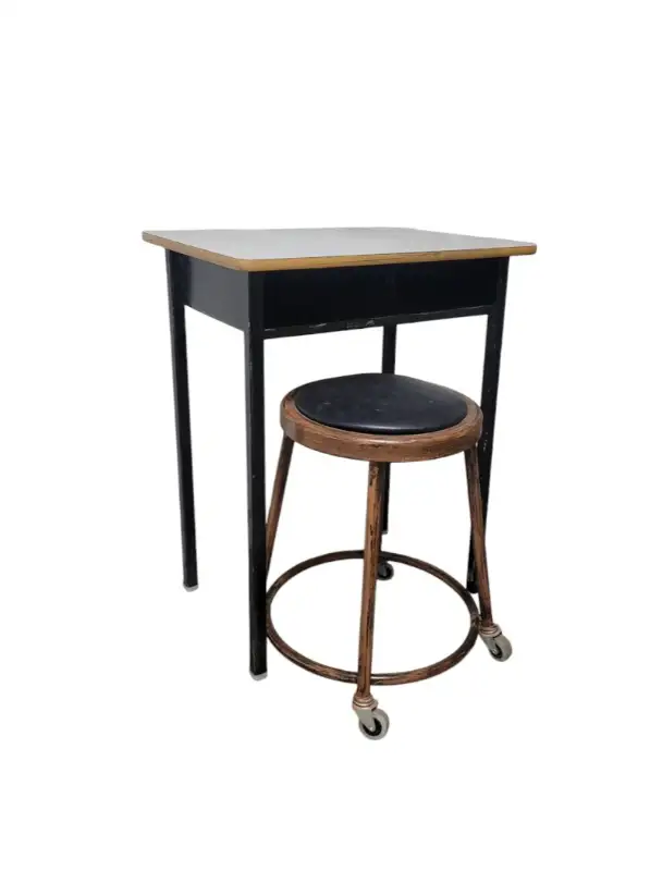 School Desk With Storage Compartment in Desks in Downtown-West End - Image 3