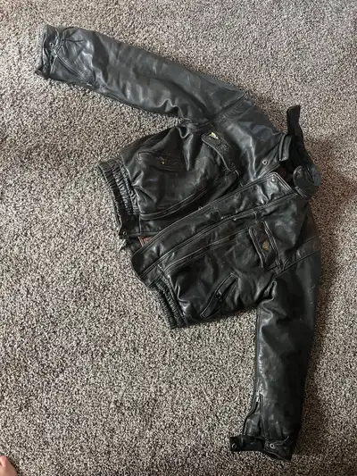 Mens Large Leather jacket, View more