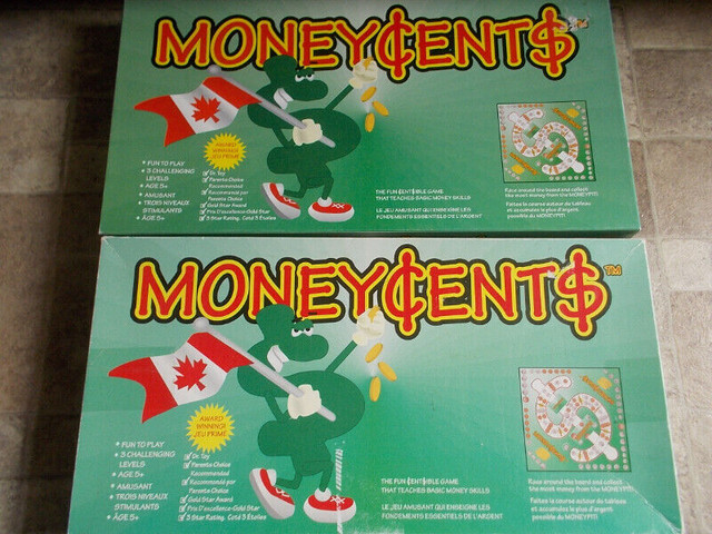 Moneycent$-Canadian version!  Award winning Educational game in Toys & Games in London