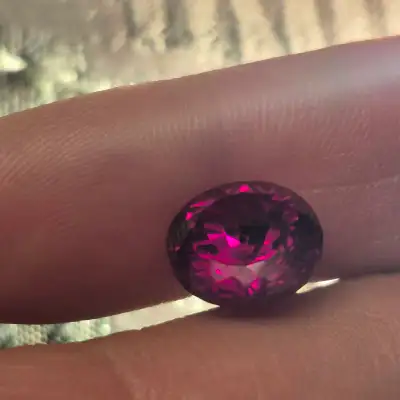 9.55ct Natural Mozambique Ruby Round Cut, View more